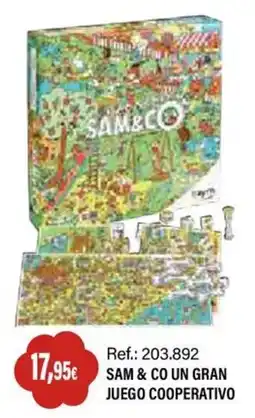Juguetilandia Sam & Co un gran juego cooperativo oferta