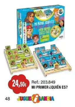 Juguetilandia Juguetilandia mi primer ¿quién es? oferta
