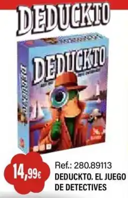 Juguetilandia Deduckto el juego de detectives oferta