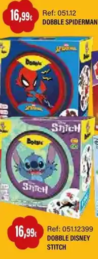 Juguetilandia Dobble Disney Stitch oferta