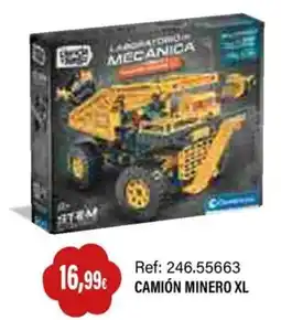 Juguetilandia STEM CAMIÓN MINERO XL oferta