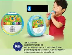 Juguetilandia Karaoke Infantil Music Kid oferta