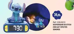 Juguetilandia Stitch despertador 3d stitch con luz y efectos sonoros oferta