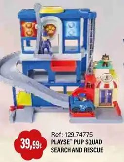 Juguetilandia Playset pup squad search and rescue oferta