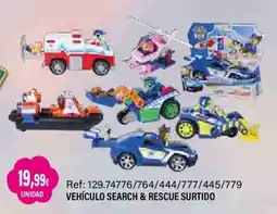Juguetilandia vehículo search & rescue surtido oferta