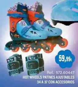 Juguetilandia Hot Wheels patines ajustables oferta