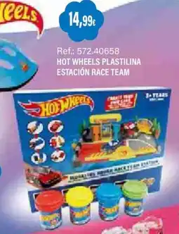 Juguetilandia Hot wheels plastilina estación race team oferta