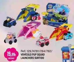 Juguetilandia Pup Squad Launchers Surtido oferta