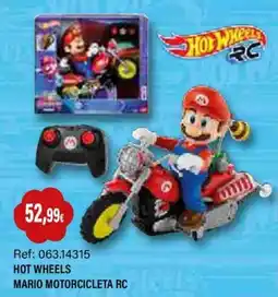 Juguetilandia Hot Wheels Mario Motocicleta Rc oferta