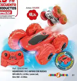 Juguetilandia Aquabound 2 R/C Anfibio Con Ruedas oferta
