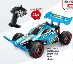 Juguetilandia Ninco racers stream + r/c 2.4 ghz, +6 años oferta