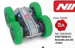 Juguetilandia Nin stunt green r/c oferta