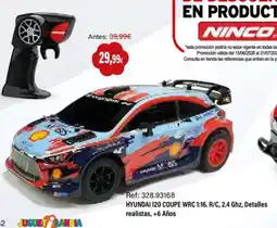 Juguetilandia Hyundai i20 coupe wrc r/c, 2.4 ghz, detalles realistas oferta