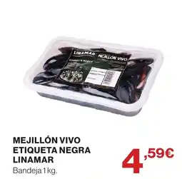 Supercor Mejillón vivo etiqueta negra linamar oferta