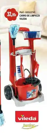 Juguetilandia Vileda carro de limpieza oferta