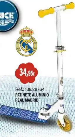 Juguetilandia real madrid patinete aluminio oferta