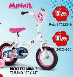 Juguetilandia Minnie bicicleta oferta