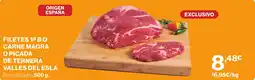 Supercor Filetes 1a bo carne magra o picada de ternera valles del esla oferta