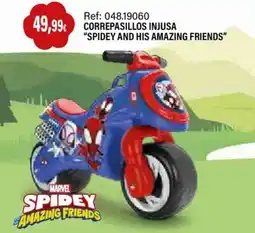 Juguetilandia Correpasillos spidey and his amazing friends oferta