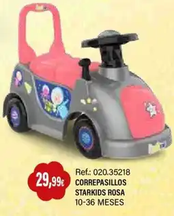 Juguetilandia Starkids correpasillos rosa oferta