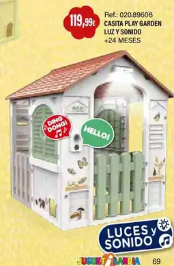 Juguetilandia Juguetilandia casita play garden oferta