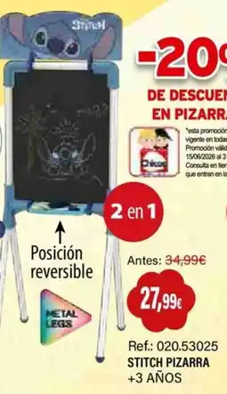 Juguetilandia Stitch pizarra oferta