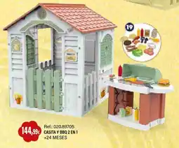 Juguetilandia Casita y bbq 2 en 1 oferta
