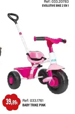 Juguetilandia Baby trike pink oferta