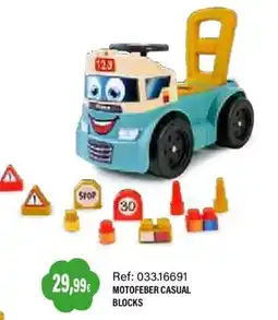 Juguetilandia Motofeber casual blocks oferta