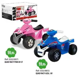 Juguetilandia FEBER quad racy pink 6v lt oferta
