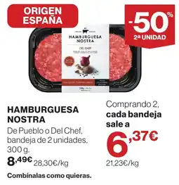 Supercor Hamburguesa nostra oferta