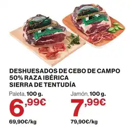 Supercor Deshuesados de cebo de campo 50% raza ibérica sierra de tentudía oferta
