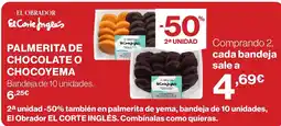 Supercor Palmerita de chocolate o chocoyema oferta