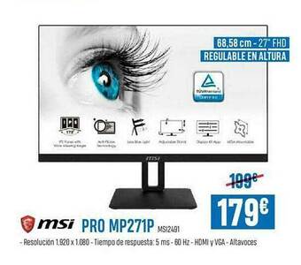 Beep Msi Pro Mp271p oferta