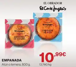 Supercor Empanada atún o ternera oferta
