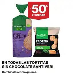 Supercor SANTIVERI En todas las tortitas sin chocolate oferta