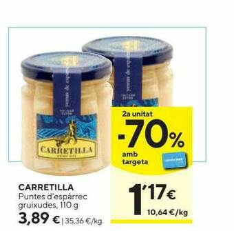 Caprabo Carretilla Puntes D'espàrrec Gruixudes oferta