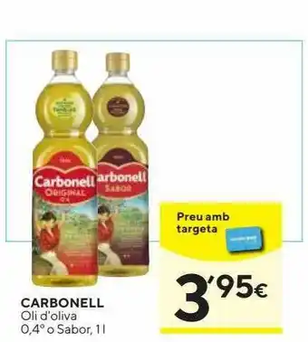 Caprabo Carbonell Oli D'olia 0.4° O Sabor oferta