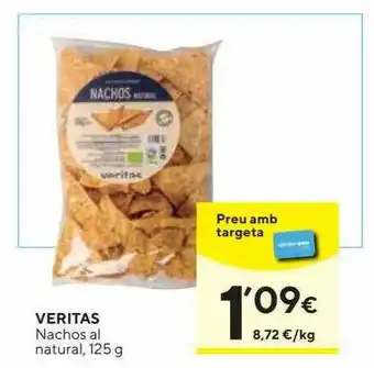 Caprabo Veritas Nachos Al Natural oferta