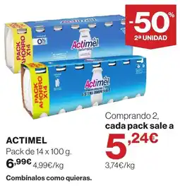 Supercor ACTIMEL oferta