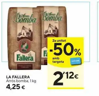 Caprabo La Fallera Arròs Bomba oferta