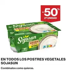 Supercor SOJASUN En todos los postres vegetales oferta