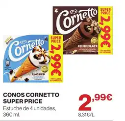 Supercor Conos cornetto super price oferta