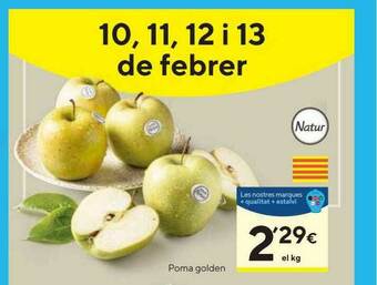 Caprabo Poma Golden oferta