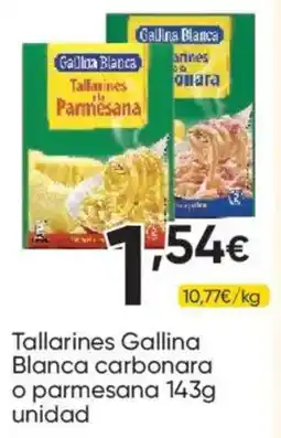 FROIZ Gallina Blanca tallarines carbonara o parmesana oferta