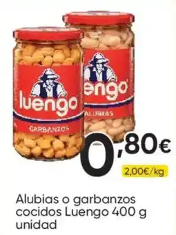 FROIZ Luengo alubias o garbanzos cocidos oferta