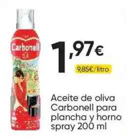 FROIZ Carbonell aceite de oliva para plancha y horno spray oferta