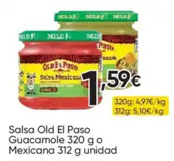 FROIZ Salsa Old El Paso Guacamole Mexicana oferta