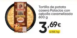 FROIZ Palacios tortilla de patata casera con cebolla caramelizada oferta