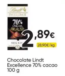 FROIZ Lindt Excellence 70% cacao oferta